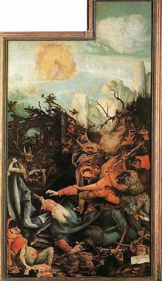 Matthias Grunewald The Temptation of St Anthony oil painting picture